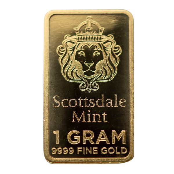 Scottsdale Gold 1 G Lion Gold Bar (copy)