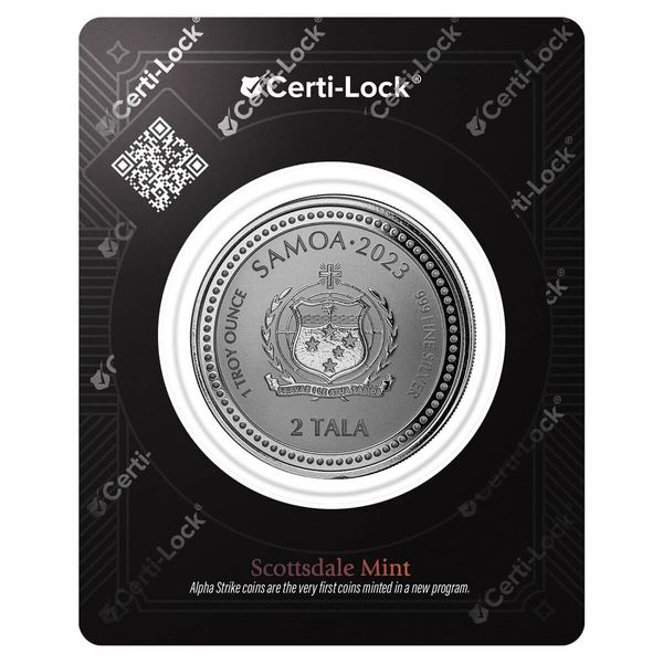 2023 Scottsdale Mint Seahorse 1 Troy Ounce 999 Fine Silver Proof Like Coin 11