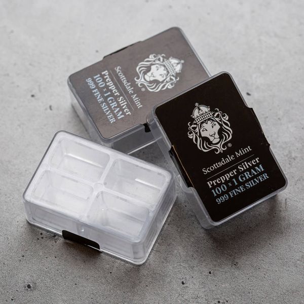 Prepper Gold Bar Storage Box Case (empty) (copy)
