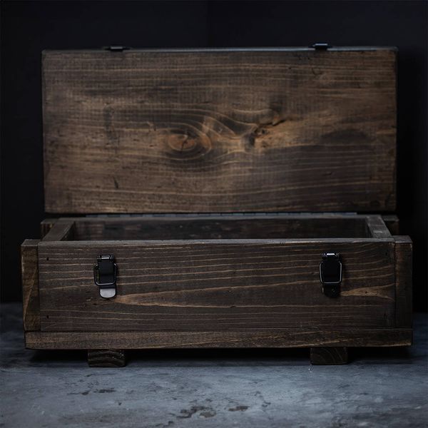2024 Scottsdale Mint Weathered Brown Bullion Chest Box 07