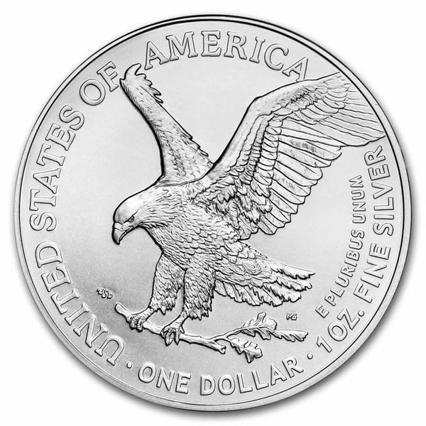 2025 United States Of America Mint Eagle And Walking Liberty 1 Troy Ounce 999 Fine Silver Legal Tender 1 Dollar Coin 01