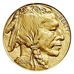 2026 United States Of America Mint Buffalo And Indian 1 Troy Ounce 9999 Fine Gold Legal Tender 50 Dollar Coin 02
