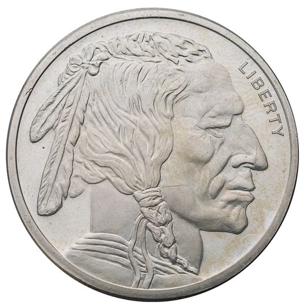 Golden State Mint Random Secondary Bullion Silver Round 999 Fine Silver 1 Troy Ounce Silver Round 05