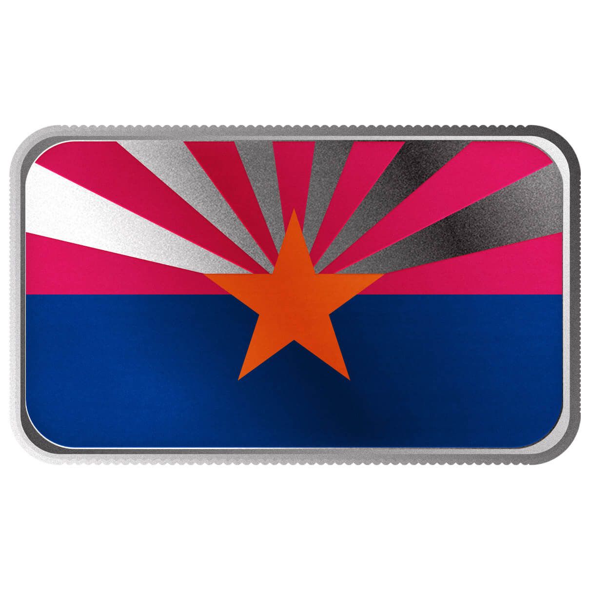 2024 Scottsdale Mint United States Flag Series 1 Troy Ounce 999 Fine Silver Arizona