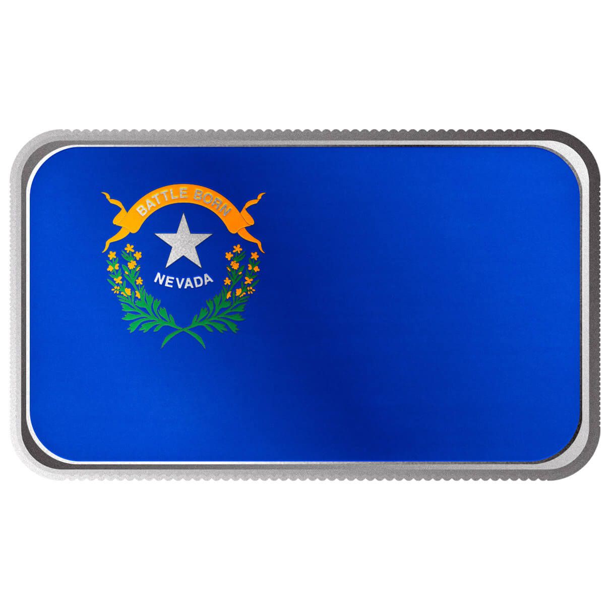 2024 Scottsdale Mint United States Flag Series 1 Troy Ounce 999 Fine Silver Nevada