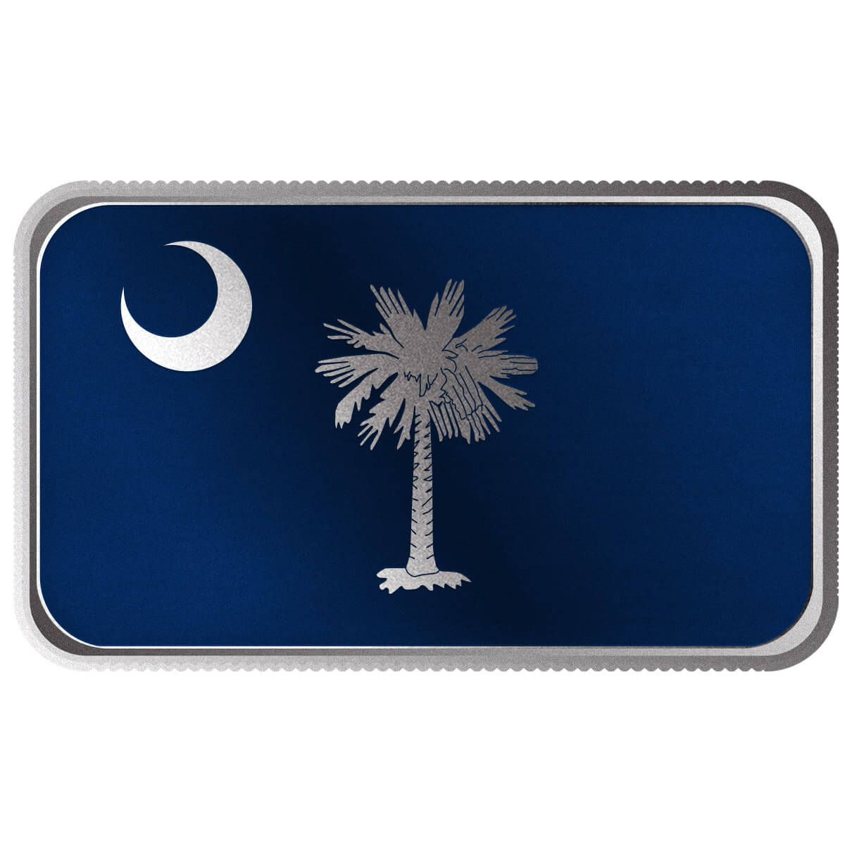 2024 Scottsdale Mint United States Flag Series 1 Troy Ounce 999 Fine Silver South Carolina