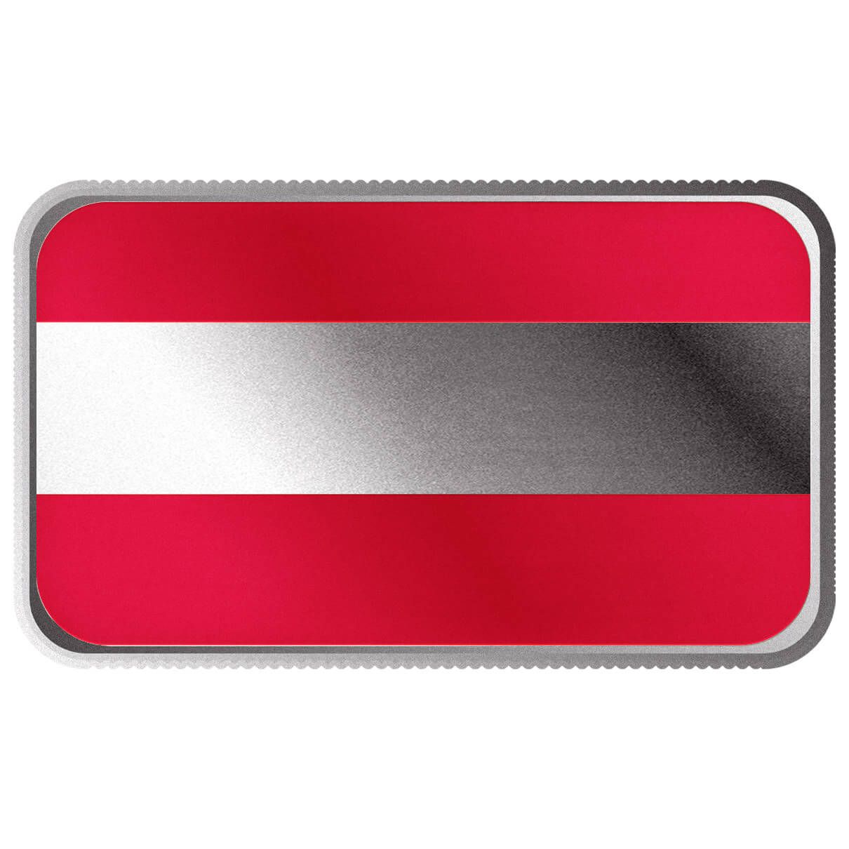 2024 Scottsdale Mint World Flag Series 1 Troy Ounce 999 Fine Silver Austria