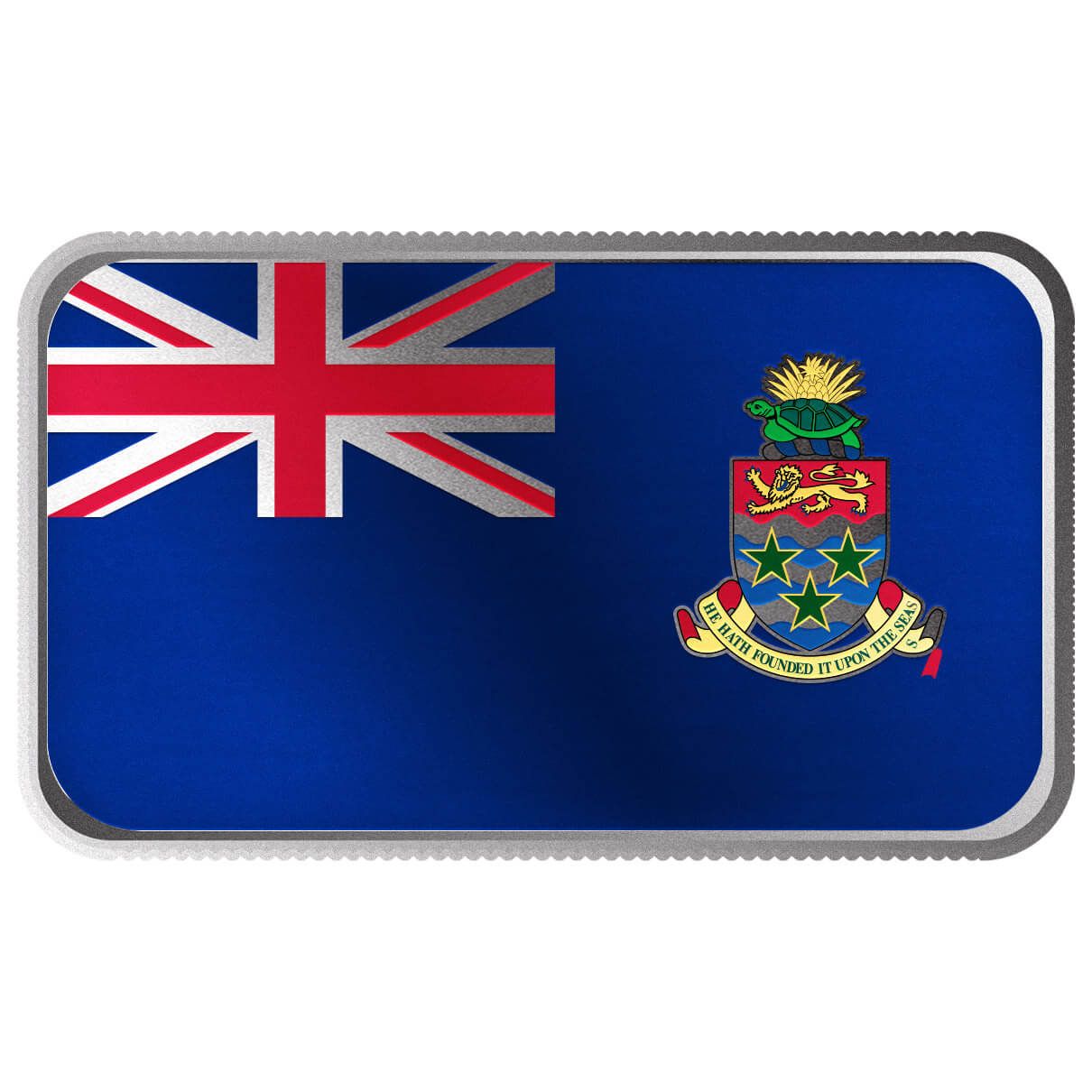 2024 Scottsdale Mint World Flag Series 1 Troy Ounce 999 Fine Silver Cayman Islands