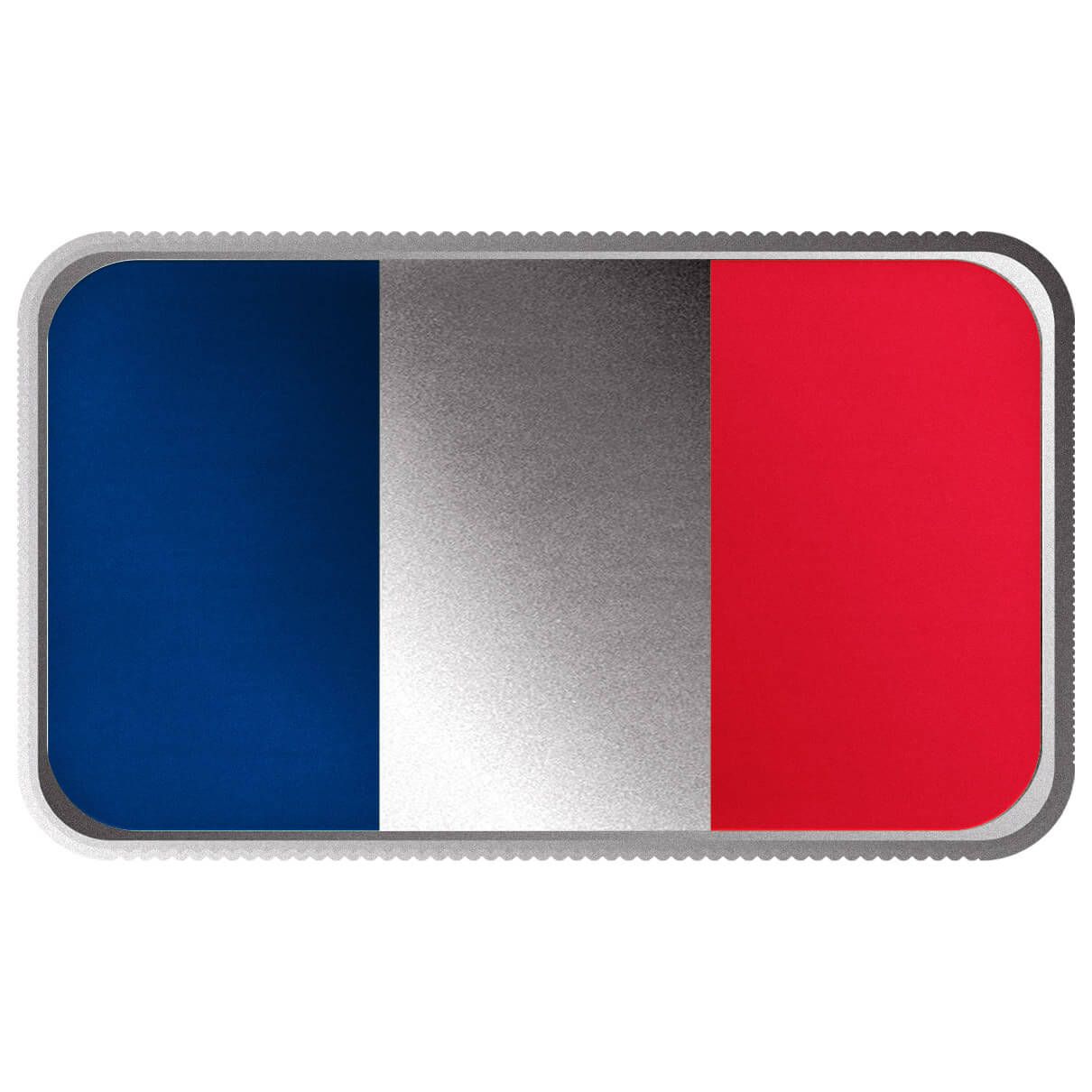 2024 Scottsdale Mint World Flag Series 1 Troy Ounce 999 Fine Silver France