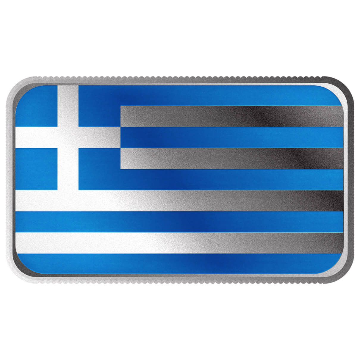 2024 Scottsdale Mint World Flag Series 1 Troy Ounce 999 Fine Silver Greece