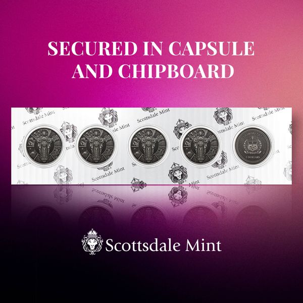 2024 Scottsdale Mint Samoa The Jesus Collection Genesis Jesus As Creator 1 Troy Ounce 999 Fine Silver Antique Legal Tender Coin 13