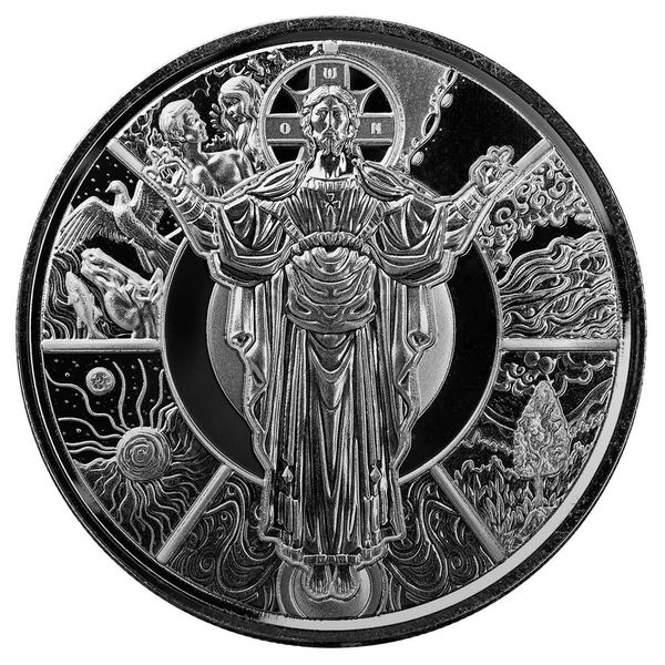 2024 Scottsdale Mint Samoa The Jesus Collection Genesis Jesus As Creator 1 Troy Ounce 999 Fine Silver Proof Like Legal Tender Coin 02