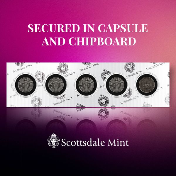 2024 Scottsdale Mint Samoa The Jesus Collection Genesis Jesus As Creator Half Troy Ounce 999 Fine Silver Antique Legal Tender Coin 09