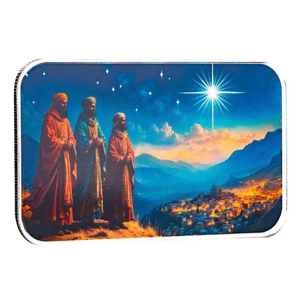 2024 Scottsdale Mint Christmas 1 Troy Ounce 999 Fine Silver Color Bars And Rounds 043