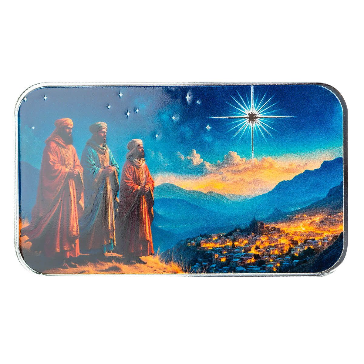 2024 Scottsdale Mint Christmas 1 Troy Ounce 999 Fine Silver Color Bars And Rounds 044
