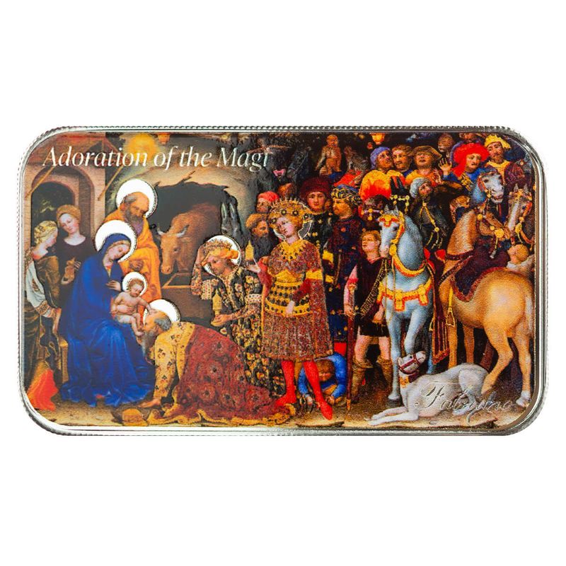 2024 Scottsdale Mint Christmas 1 Troy Ounce 999 Fine Silver Color Bars And Rounds 052