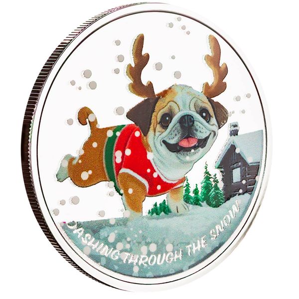 2024 Scottsdale Mint Christmas 1 Troy Ounce 999 Fine Silver Color Bars And Rounds 053