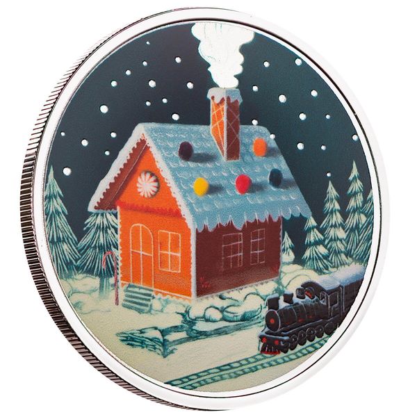 2024 Scottsdale Mint Christmas 1 Troy Ounce 999 Fine Silver Color Bars And Rounds 063