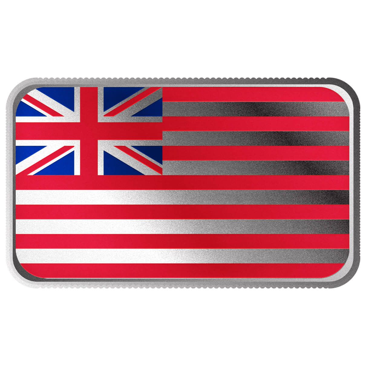 2024 Scottsdale Mint Historical Flag Series 1 Troy Ounce 999 Fine Silver East India Trading Company
