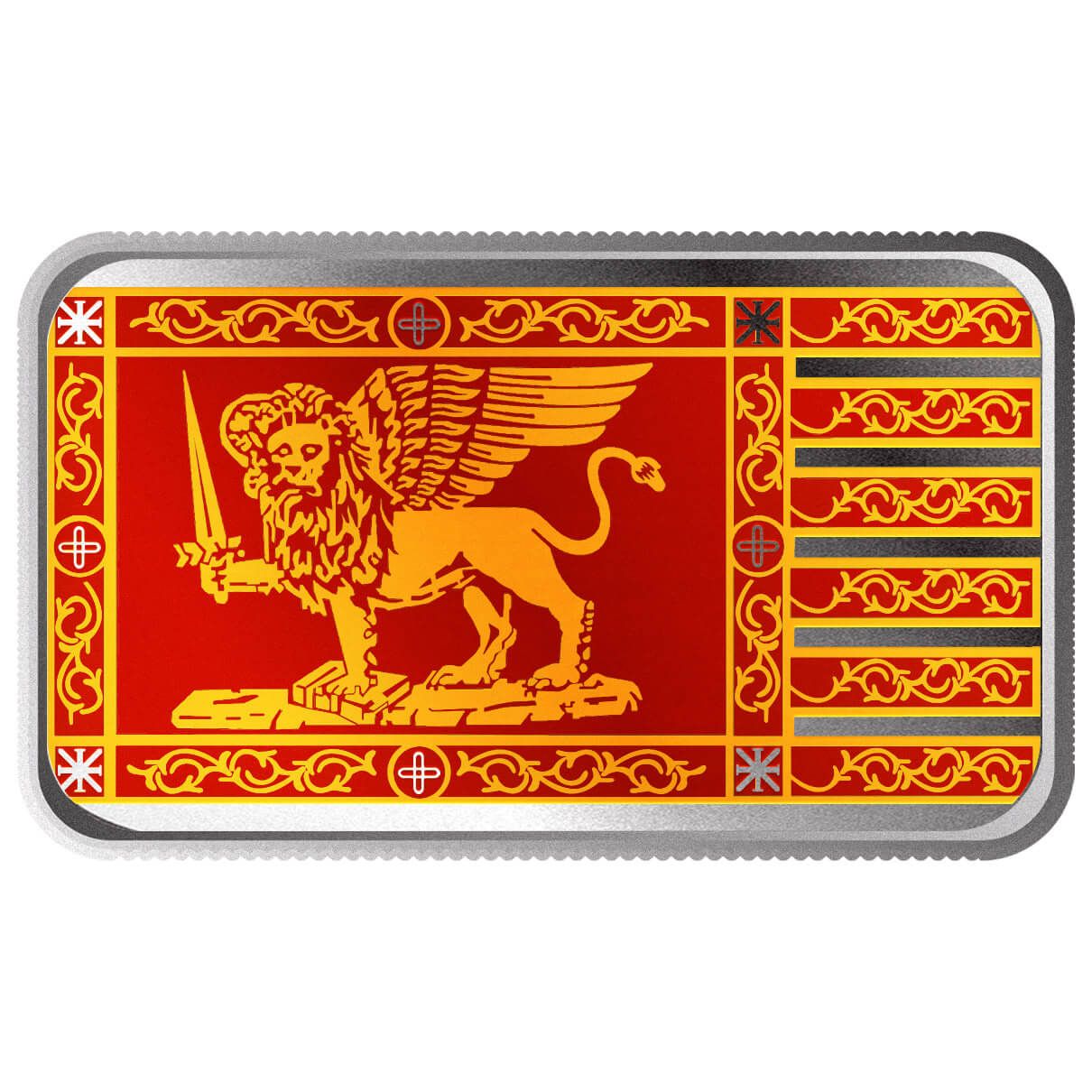 2024 Scottsdale Mint Historical Flag Series 1 Troy Ounce 999 Fine Silver Republic Of Venice