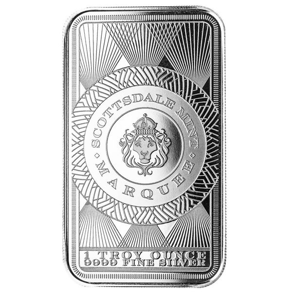 2024 Scottsdale Mint Marquee Peacock 1 Troy Ounce 9999 Fine Silver Bar 03