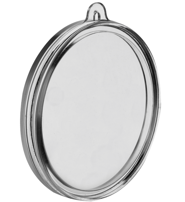 1 Oz Generic Round Single Ornament Capsule (empty)
