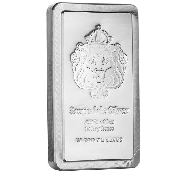 Scottsdale Mint 999 Fine Silver 10 Troy Ounce Stacker 8