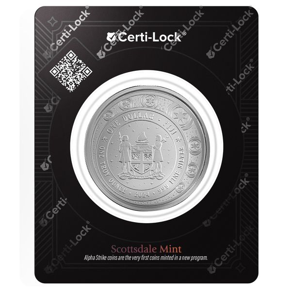 2024 Fiji Unicorn 1 Troy Oz Silver 999 Fine Silver Proof Like Bu Coin Scottsdale Mint 5