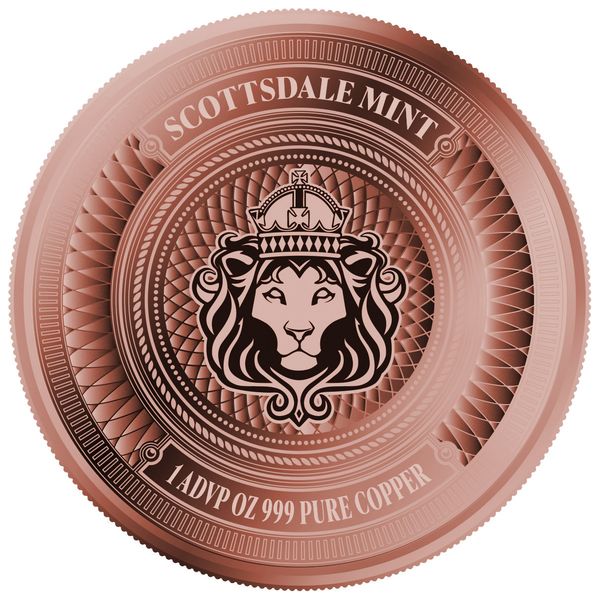 2024 Scottsdale Mint Abc Kids Book Color Round Render Copper 1