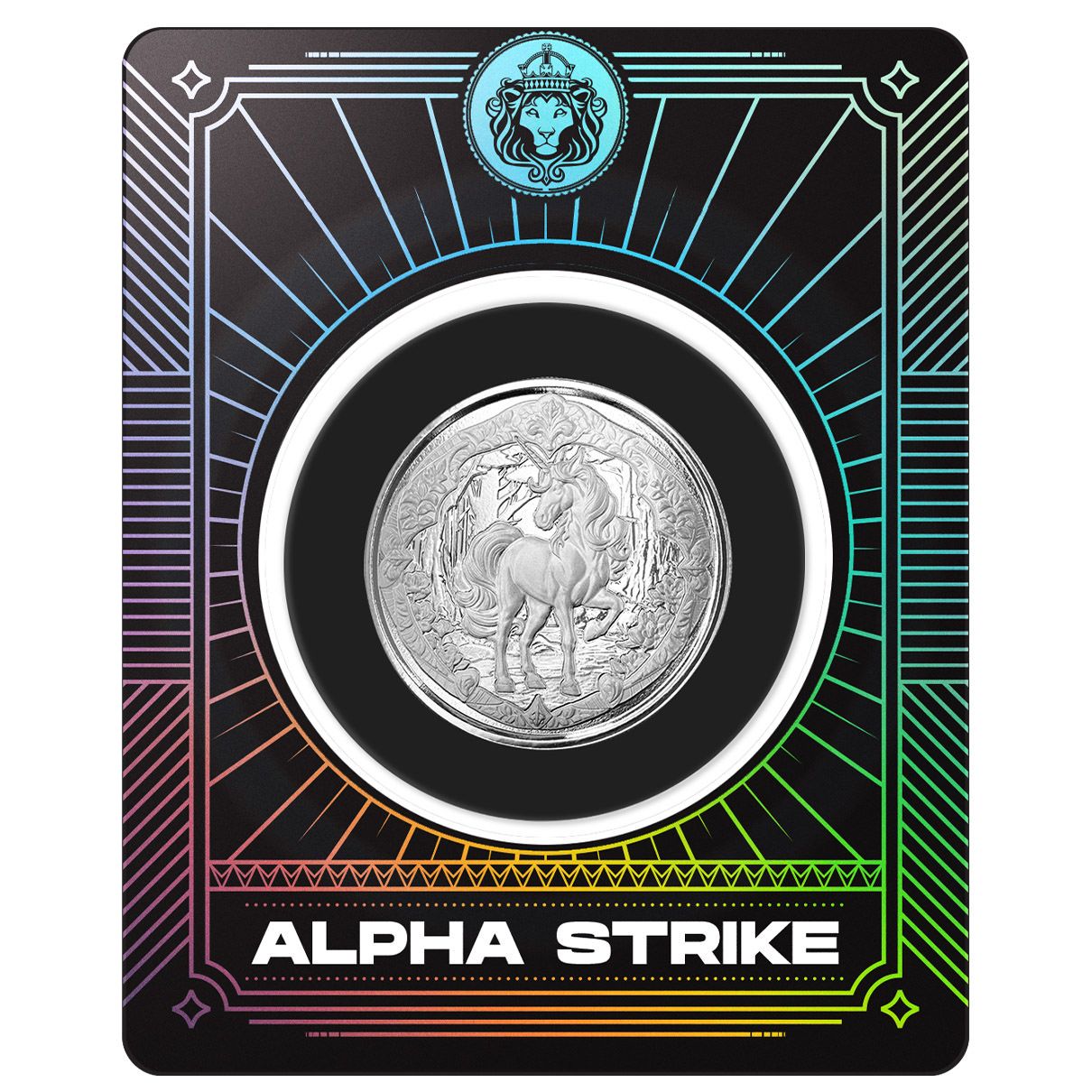 2024 Scottsdale Mint Fiji Unicorn In The Forest Half Troy Ounce 999 Fine Silver Proof Like 05