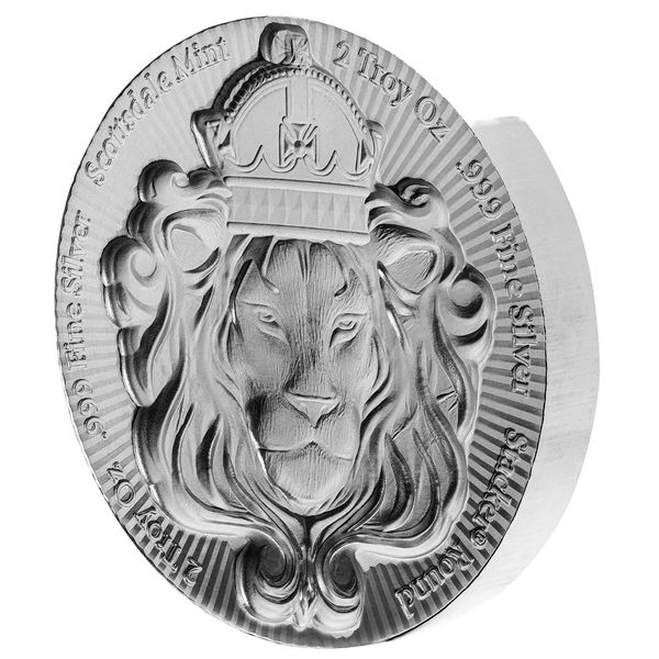 Scottsdale Mint 2 Ounce Stacker Rounds Fine Silver 17