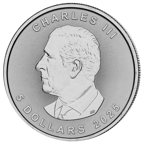 2024 Royal Canadian Mint Maple Leaf 1 Troy Ounce 9999 Fine Silver Coin 5 Dollars 02
