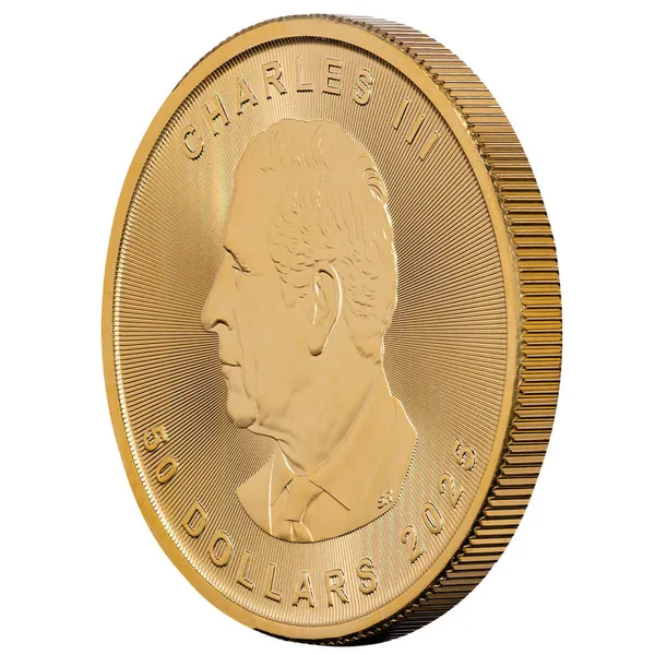 2025 Canadian Royal Mint Maple Leaf 1 Troy Ounce 9999 Fine Gold Legal Tender 1 Dollar Coin 02