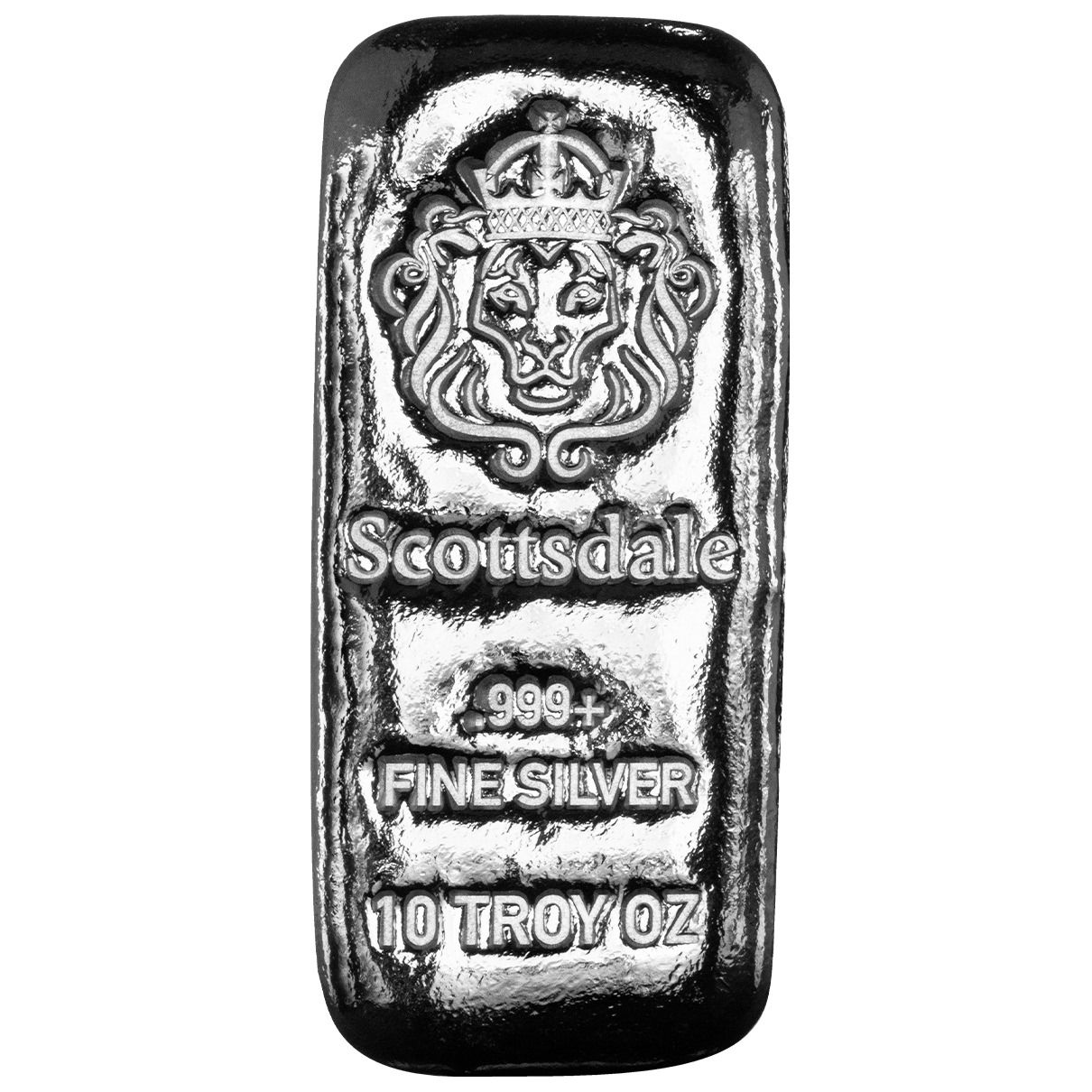 2025 Scottsdale Mint 10 Troy Ounces 999 Fine Silver Bar 20