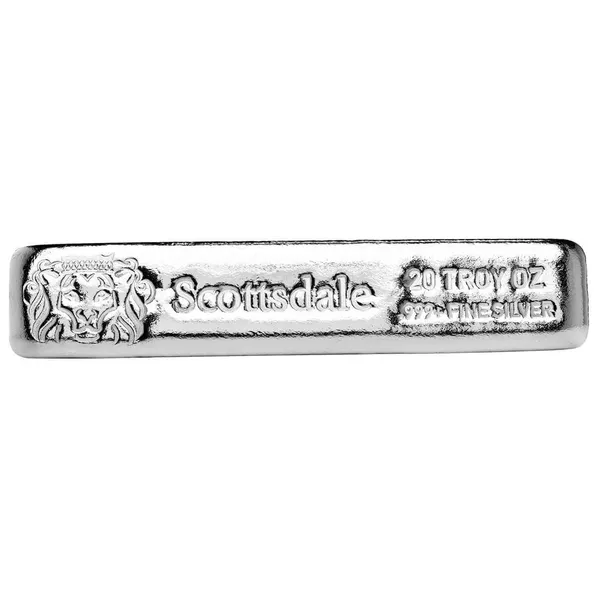 2025 Scottsdale Mint 20 Troy Ounces 999 Fine Silver 3