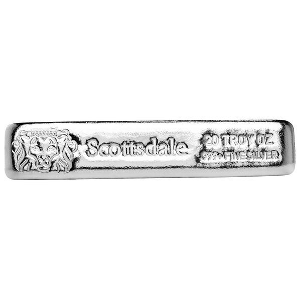 2025 Scottsdale Mint 20 Troy Ounces 999 Fine Silver 3