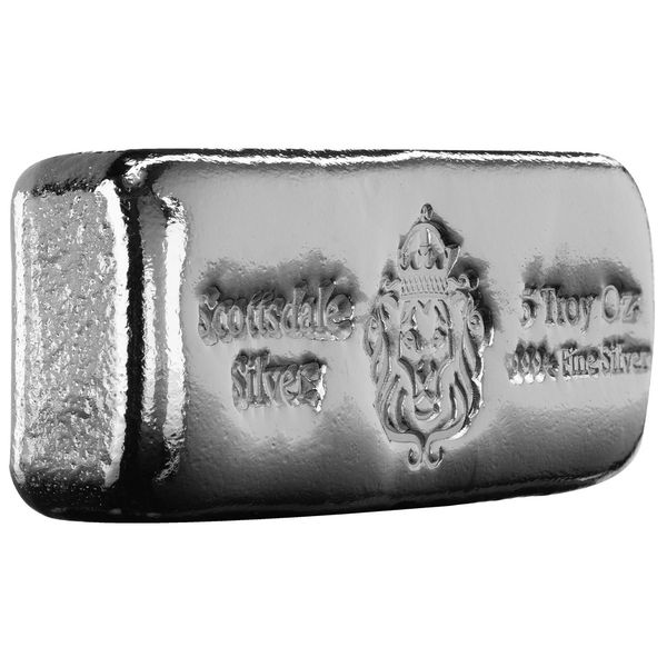 2025 Scottsdale Mint 5 Troy Ounces 999 Fine Silver 3