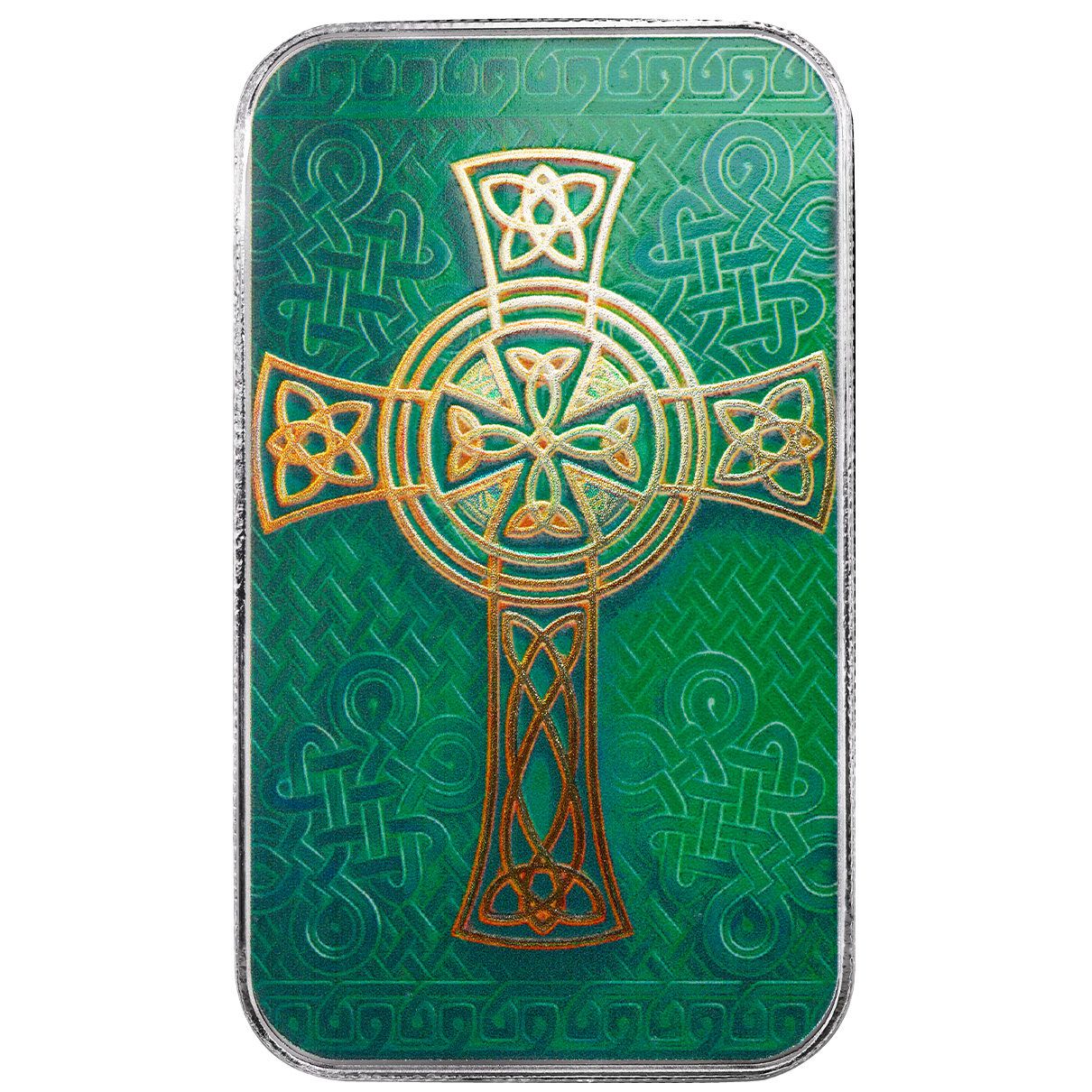 2025 Scottsdale Mint Book Of Kells Cross 1 Troy Ounce 999 Fine Silver Round 02