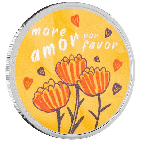 2025 Scottsdale Mint More Amor Por Favor 1 Troy Ounce 999 Fine Silver Round 1