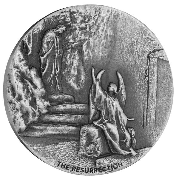 2025 Scottsdale Mint The Resurrection 2 Troy Ounce 999 Fine Silver Coin 02
