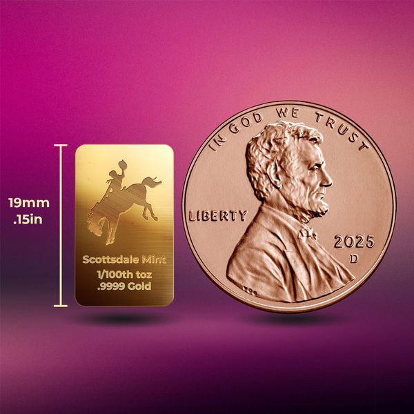 Cowboy V1 Scottsdale Mint 100th Troy Ounce 9999 Fine Gold Bar 02