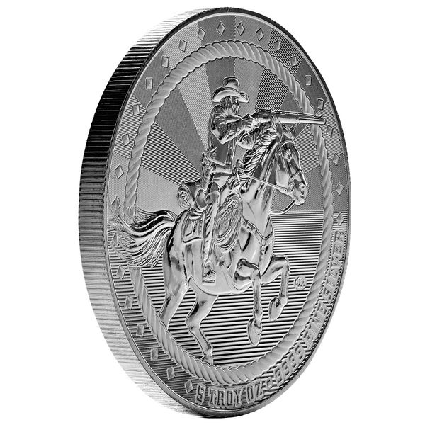 Scottsdale Mint Rifleman With Buffalo Privy 1 Troy Oz 9999 Fine Silver Round 02 2