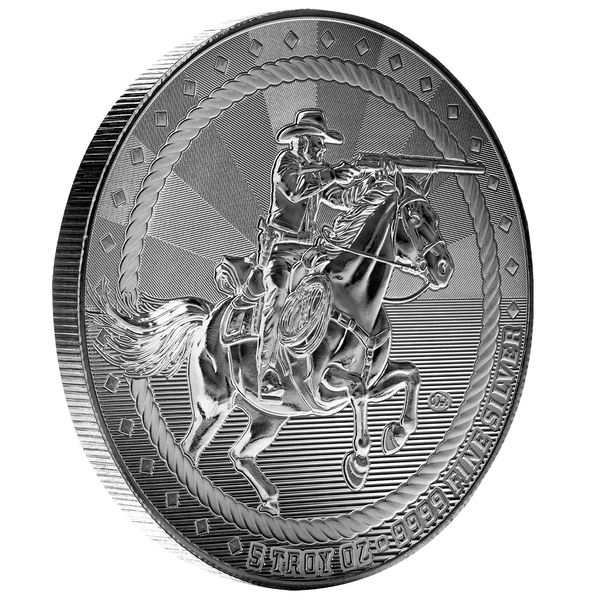 Scottsdale Mint Rifleman With Buffalo Privy 1 Troy Oz 9999 Fine Silver Round 03 2