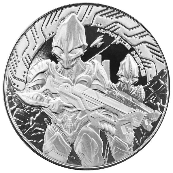 2024 Scottsdale Mint Samoa Alien Battle Is Here One Troy Ounce 999 Fine Silver Proof Like Coin 04