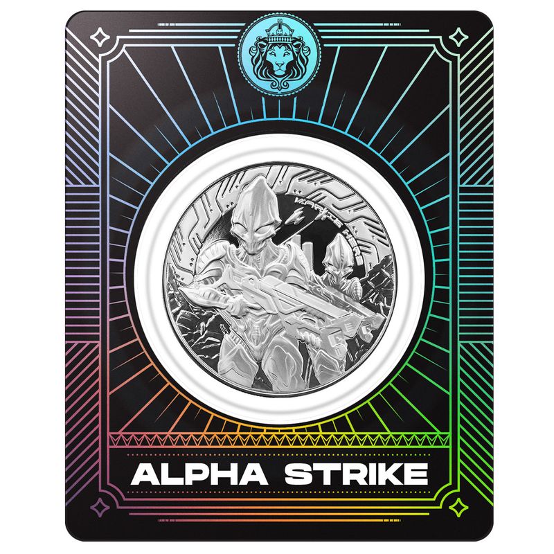 2024 Scottsdale Mint Samoa Alien Battle Is Here One Troy Ounce 999 Fine Silver Proof Like Coin 10