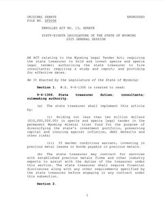 Wyoming Bill Gold 1