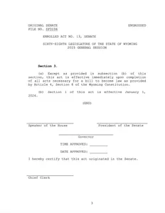 Wyoming Bill Gold 3
