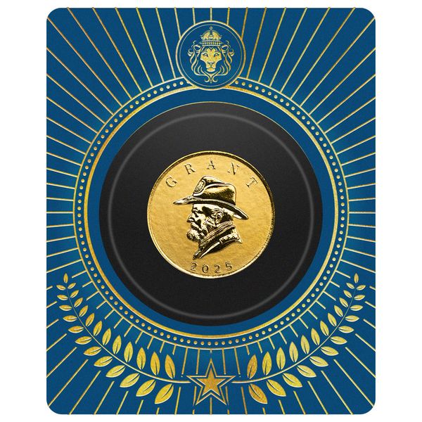 2025 Samoa Commander Grant Tenth Troy Ounce 9999 Fine Gold Certilock 1