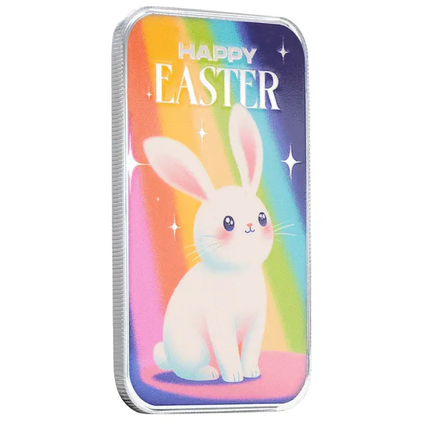 2025 Scottsdale Mint Easter 1 Troy Ounce 999 Fine Color Silver Bars And Rounds 08