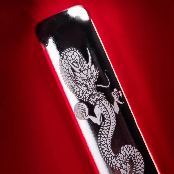 2025 Scottsdale Mint Lucky Dragon 8.88 Troy Ounces 999 Fine Silver Cast Bar 07
